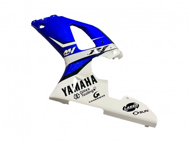 1998-1999 White Blue Black Yamaha YZF 1000 R1 Motorcycle Fairings UK