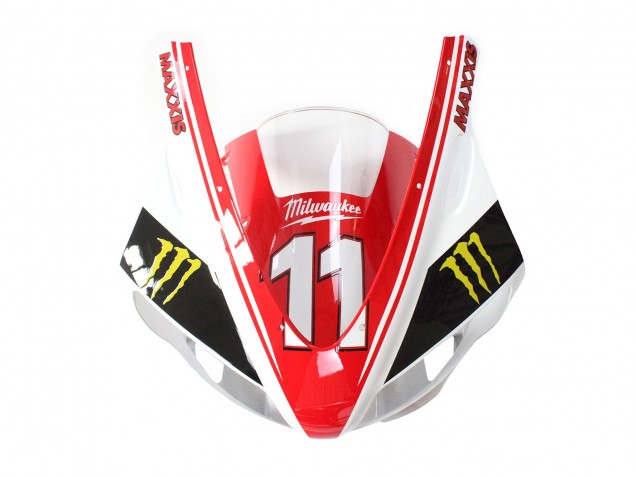 1998-1999 Red White Black Yellow Monster Milwaukee MAXXIS 11 Yamaha YZF 1000 R1 Motorcycle Fairings UK