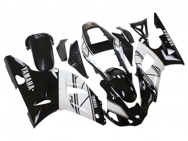 2000-2001 White Black Yamaha YZF 1000 R1 Motorcycle Fairings UK