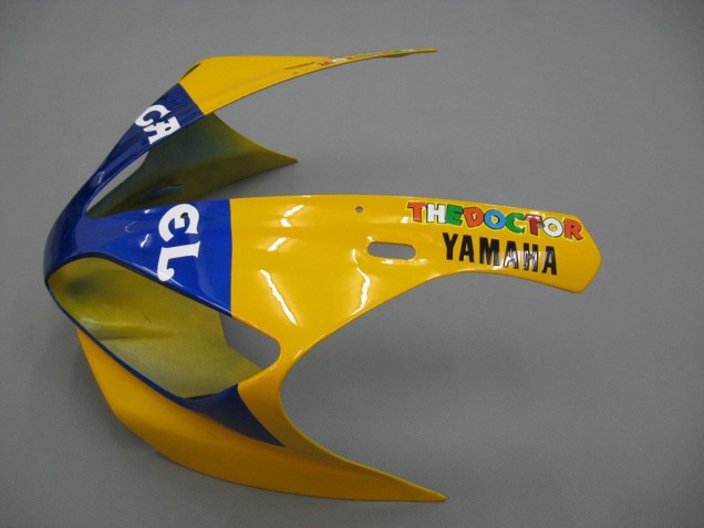 2000-2001 White Yellow Blue Motul Camel Yamaha YZF 1000 R1 Motorcycle Fairings UK