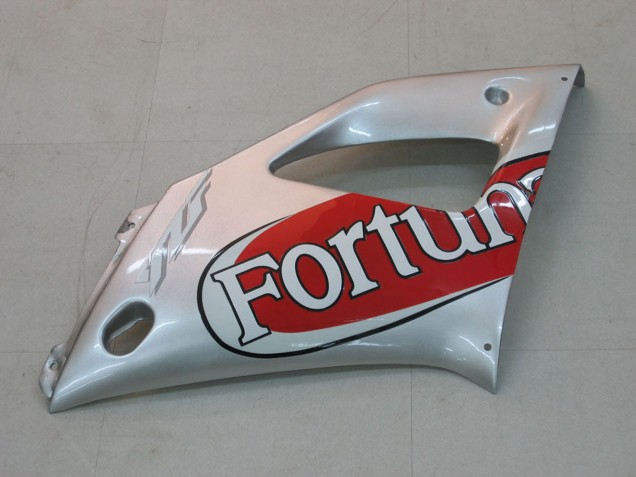 2000-2001 Silver Red Fortuna Motul Yamaha YZF 1000 R1 Motorcycle Fairings UK