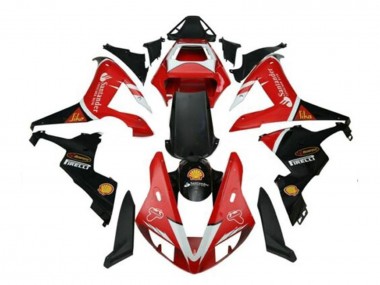 Buy 2002-2003 Red Silver Black Santander Yamaha YZF 1000 R1 Motorcycle Fairings UK
