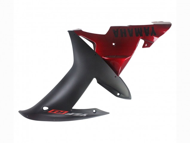 2002-2003 Red Matte Black Yamaha YZF 1000 R1 Motorcycle Fairing Kits UK