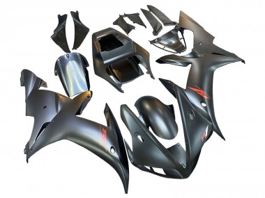 Buy 2002-2003 Matte Black Red Yamaha YZF 1000 R1 Motorcycle Fairings UK