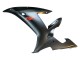 2002-2003 Matte Black Red Yamaha YZF 1000 R1 Motorcycle Fairings UK