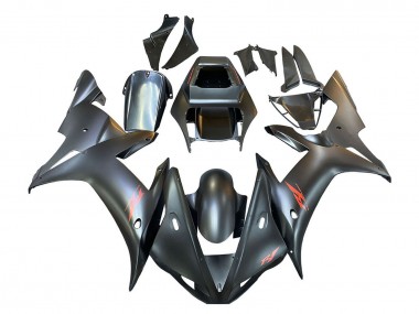 Buy 2002-2003 Matte Black Red Yamaha YZF 1000 R1 Motorcycle Fairings UK