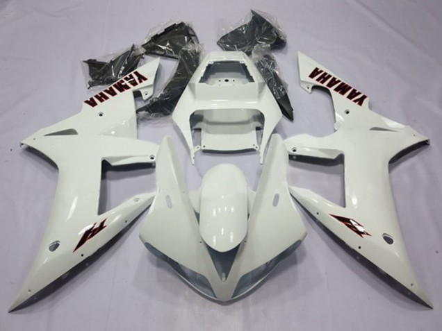 2002-2003 Pearl White Black Yamaha YZF 1000 R1 Motorcycle Fairings UK