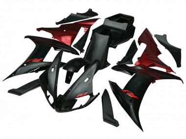 Buy 2002-2003 Red Black Flame Yamaha YZF 1000 R1 Motorcycle Fairings UK