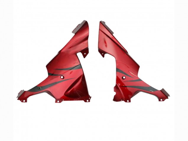 2002-2003 Red Black Flame Yamaha YZF 1000 R1 Motorcycle Fairings UK