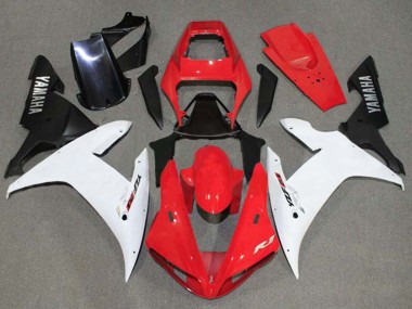 Buy 2002-2003 Red White Black Yamaha YZF 1000 R1 Motorcycle Fairings UK