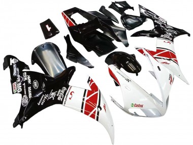 Buy 2002-2003 White Red Black Castrol Yamaha YZF 1000 R1 Motorcycle Fairings UK
