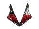 2004-2006 Glossy Black Red Flame Yamaha YZF 1000 R1 Motorcycle Fairings UK