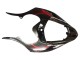 2004-2006 Glossy Black Red Flame Yamaha YZF 1000 R1 Motorcycle Fairings UK
