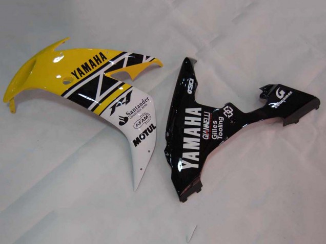 2004-2006 Yellow White Glossy Black Yamaha YZF 1000 R1 Motorcycle Fairings UK