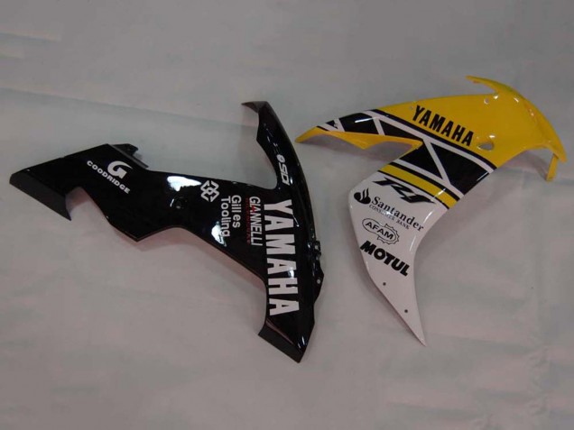 2004-2006 Yellow White Glossy Black Yamaha YZF 1000 R1 Motorcycle Fairings UK