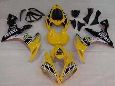 Buy 2004-2006 Yellow White Glossy Black Yamaha YZF 1000 R1 Motorcycle Fairings UK