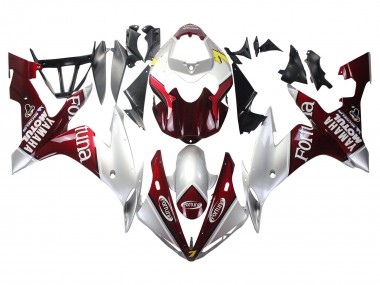 Buy 2004-2006 Silver Red Fortuna Motul Yamaha YZF 1000 R1 Motorcycle Fairings UK