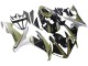 2004-2006 Light Gold White Glossy Black Yamaha YZF 1000 R1 Motorcycle Fairings UK