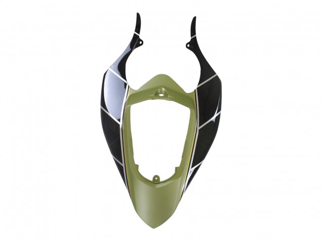 2004-2006 Light Gold White Glossy Black Yamaha YZF 1000 R1 Motorcycle Fairings UK