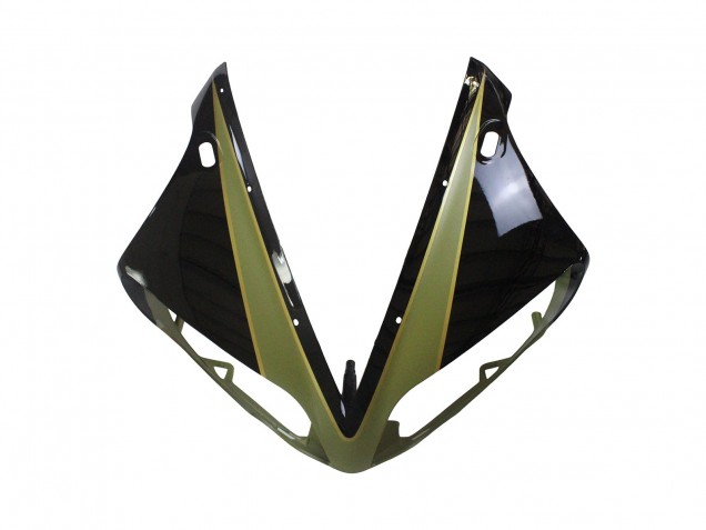 2004-2006 Light Gold White Glossy Black Yamaha YZF 1000 R1 Motorcycle Fairings UK