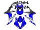 2004-2006 Blue White Matte Black Yamaha YZF 1000 R1 Motorcycle Fairings UK