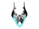 2007-2008 Light Blue Lime Green Black Yamaha YZF 1000 R1 Motorcycle Fairings UK