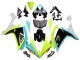 2007-2008 Light Blue Lime Green Black Yamaha YZF 1000 R1 Motorcycle Fairings UK