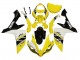 2007-2008 Yellow White Black Yamaha YZF 1000 R1 Motorcycle Fairing UK