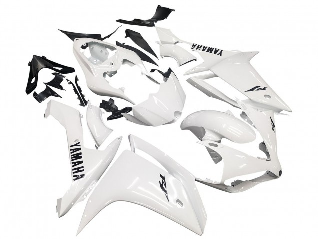 2007-2008 White Black Yamaha YZF 1000 R1 Motorcycle Fairings UK
