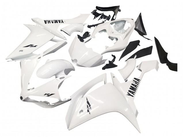 2007-2008 White Black Yamaha YZF 1000 R1 Motorcycle Fairings UK