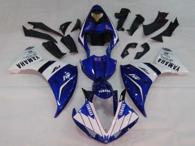 Buy 2009-2011 White Blue Black M1 Yamaha YZF 1000 R1 Motorcycle Fairings UK