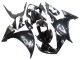 2009-2011 Glossy Black White Decal Yamaha YZF 1000 R1 Motorcycle Fairings UK