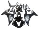 2009-2011 Glossy Black White Decal Yamaha YZF 1000 R1 Motorcycle Fairings UK