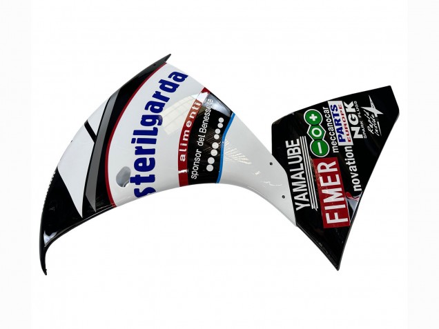 2009-2011 Glossy Black White Red Volvo Fimer Yamalube 87 Yamaha YZF 1000 R1 Motorcycle Fairings UK