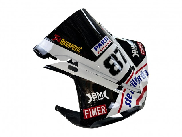 2009-2011 Glossy Black White Red Volvo Fimer Yamalube 87 Yamaha YZF 1000 R1 Motorcycle Fairings UK