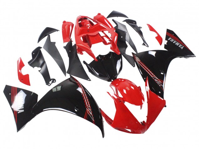 2009-2011 Red Black Yamaha YZF 1000 R1 Motorcycle Fairing UK