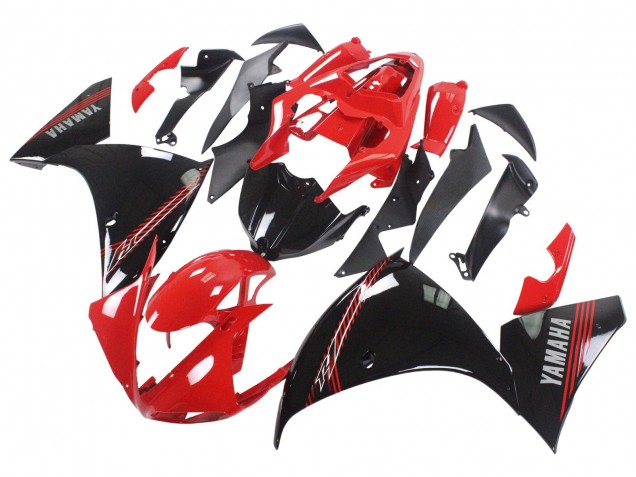 2009-2011 Red Black Yamaha YZF 1000 R1 Motorcycle Fairing UK