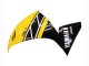 2009-2011 Yellow White Black Stripe Yamaha YZF 1000 R1 Motorcycle Fairing Kits UK