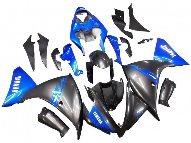 2012-2014 Blue Glossy Black Yamaha YZF 1000 R1 Motorcycle Fairings UK