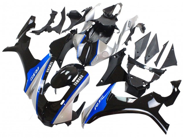2015-2019 Silver Blue Glossy Black Yamaha YZF 1000 R1 Motorcycle Fairings UK