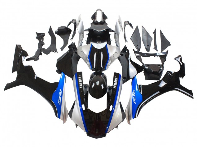 2015-2019 Silver Blue Glossy Black Yamaha YZF 1000 R1 Motorcycle Fairings UK