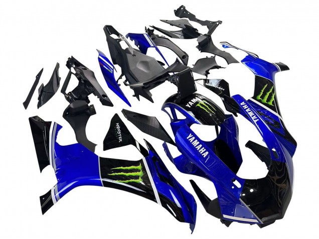 2015-2019 Blue Glossy Black Green Monster Yamaha YZF 1000 R1 Motorcycle Fairings UK
