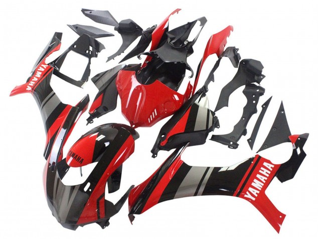2015-2019 Red Black Silver Yamaha YZF 1000 R1 Motorcycle Fairings UK