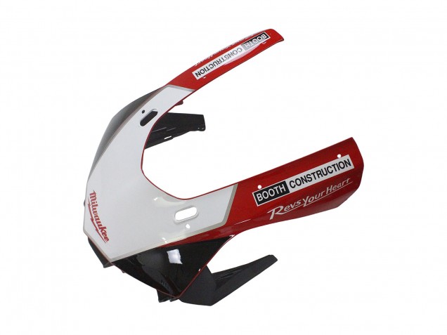 2015-2019 White Red Black Milwaukee Yamaha YZF 1000 R1 Motorcycle Fairing UK