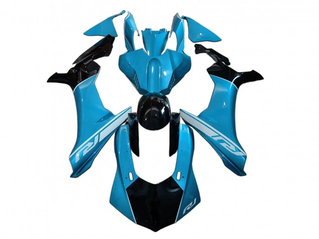 2020-2025 Blue Glossy Black Yamaha YZF 1000 R1 Motorcycle Fairing UK