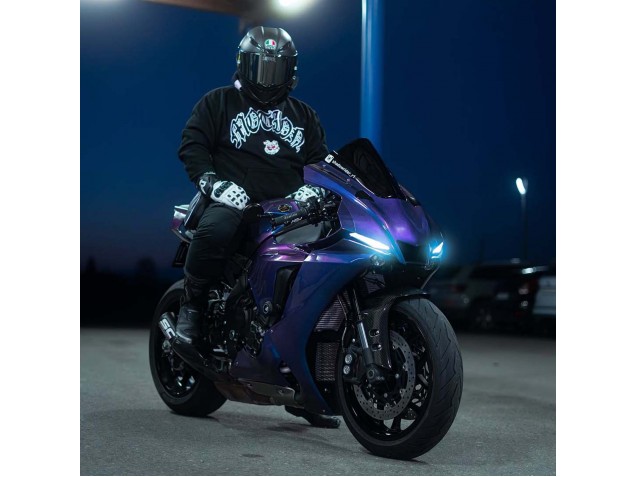 2020-2025 Gradient Blue Purple Yamaha YZF 1000 R1 Motorcycle Fairings UK