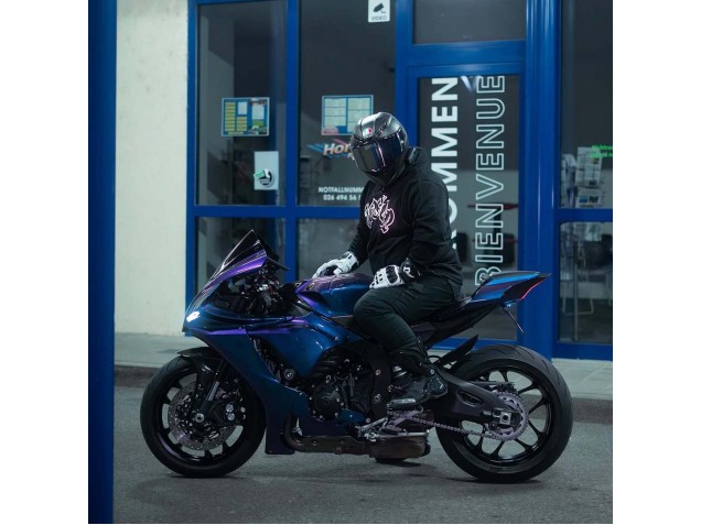 2020-2025 Gradient Blue Purple Yamaha YZF 1000 R1 Motorcycle Fairings UK