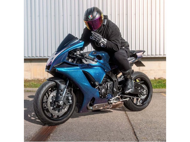 2020-2025 Gradient Blue Purple Yamaha YZF 1000 R1 Motorcycle Fairings UK