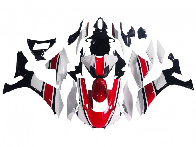 2020-2025 White Red Glossy Black Yamaha YZF 1000 R1 Motorcycle Fairing UK