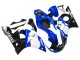 1998-2002 White Blue Glossy Black Yamaha YZF 600 R6 Motorcycle Fairings UK